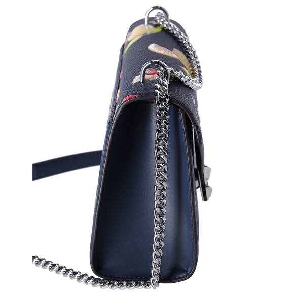 Michael Kors Whitney Medium Sequined Shoulder Bag - Fruit Print - Picture 5 of 7